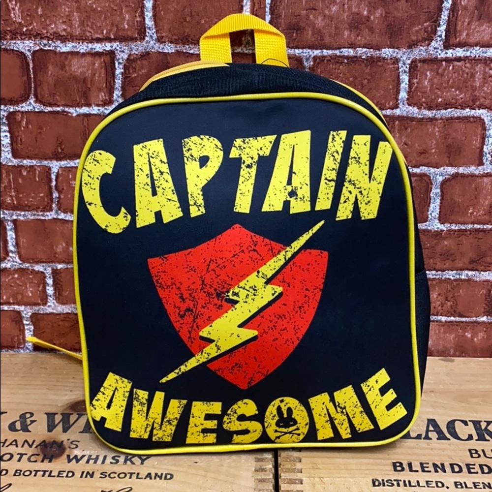 Kids backpack Captain Awesome